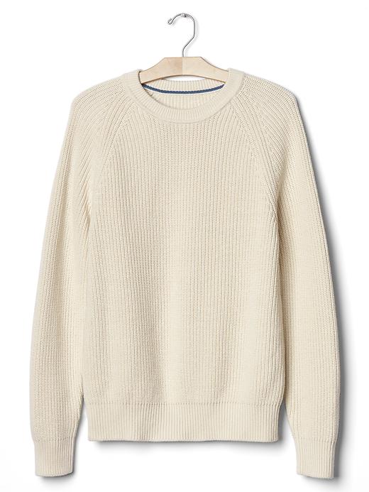 Image number 6 showing, Ribbed crew sweater