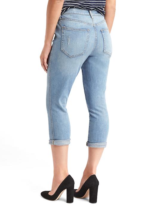 Image number 2 showing, AUTHENTIC 1969 best girlfriend super high rise crop jeans