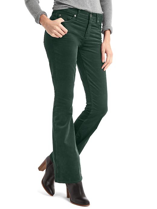 View large product image 1 of 1. Stretch corduroy baby boot pants
