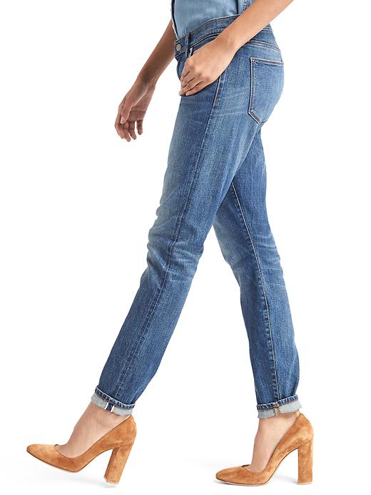 Image number 5 showing, AUTHENTIC 1969 best girlfriend selvedge jeans