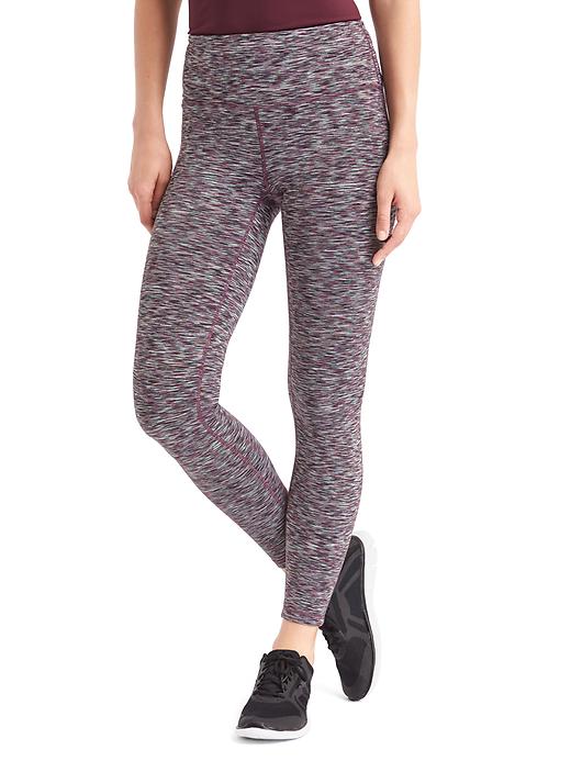 View large product image 1 of 1. GapFit Blackout Technology gFast spacedye high rise leggings