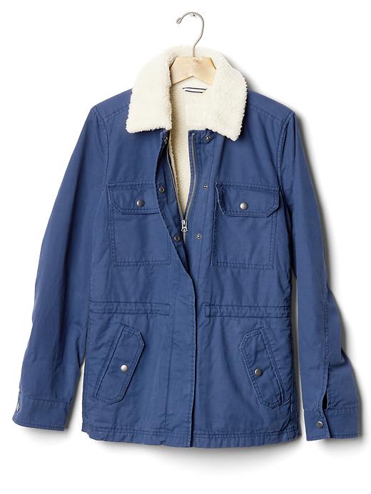 Image number 6 showing, Sherpa-lined utility jacket