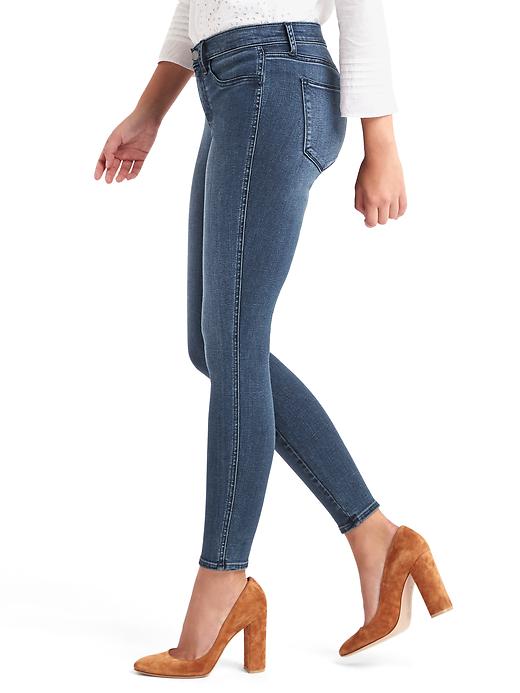 Image number 5 showing, Mid rise legging jeans
