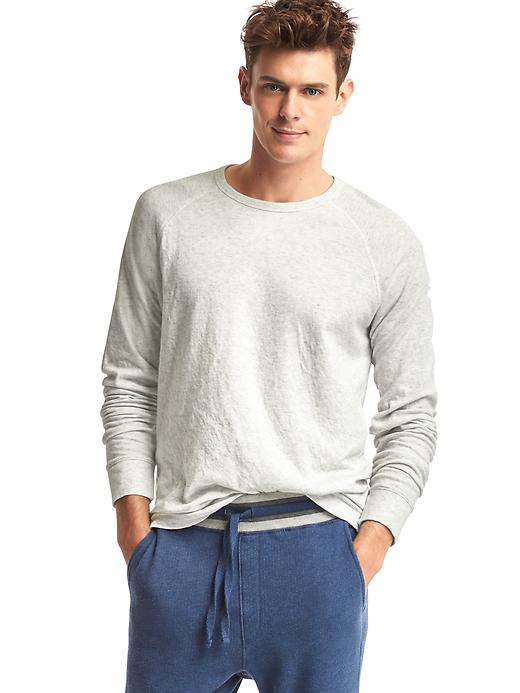 Image number 3 showing, Supersoft double-knit long sleeve tee