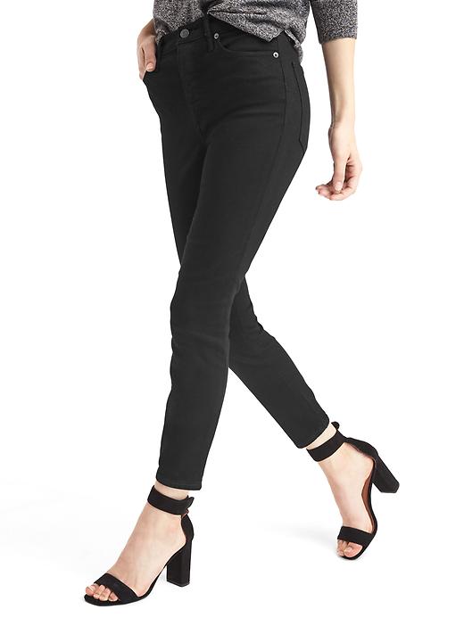 Image number 5 showing, STRETCH 1969 true skinny super high rise crop jeans