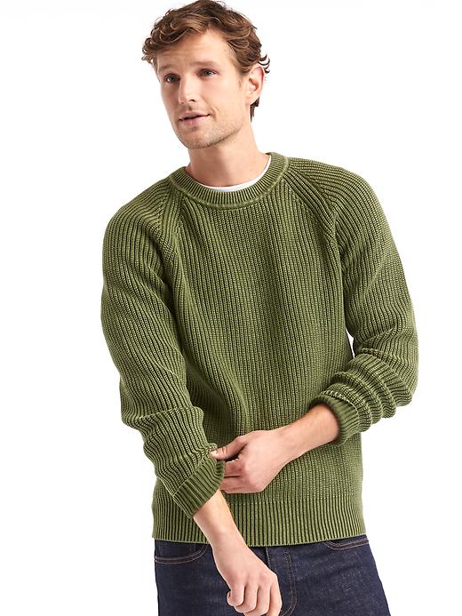 Image number 3 showing, Ribbed crewneck sweater