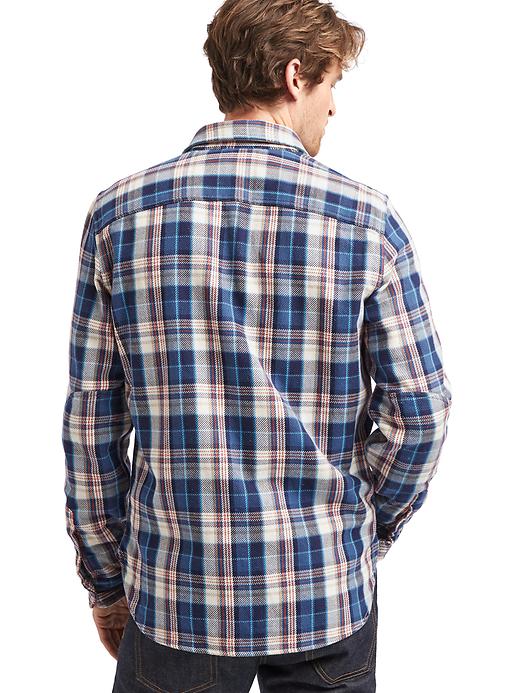 Image number 2 showing, Heavyweight flannel plaid shirt