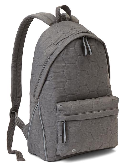 Image number 4 showing, Honeycomb quilted backpack