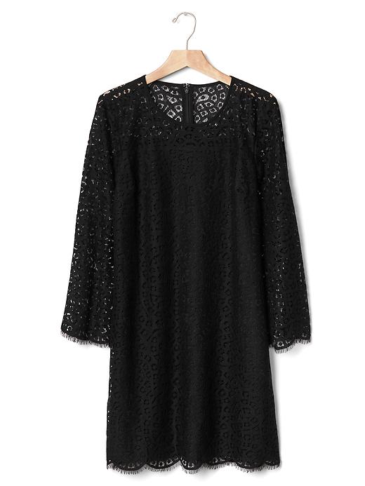 Image number 6 showing, Crochet lace shift dress