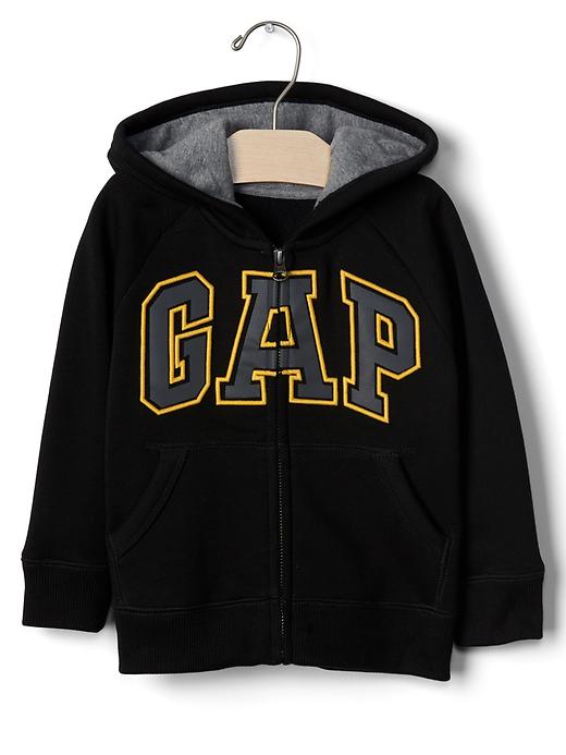 View large product image 1 of 3. Logo raglan zip hoodie