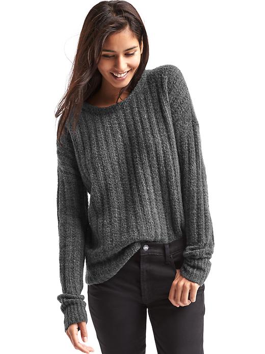 Image number 10 showing, Ribbed crewneck sweater
