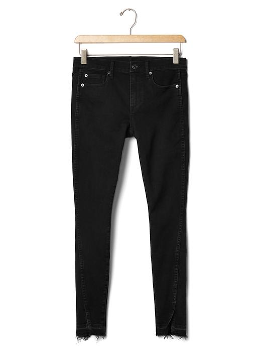 Image number 6 showing, Mid rise twist-seam true skinny ankle jeans