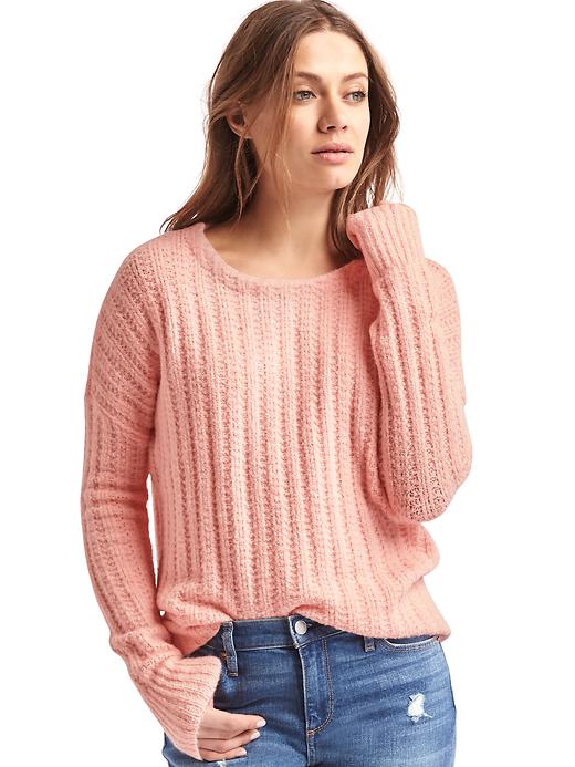 Image number 9 showing, Ribbed crewneck sweater