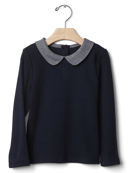 Image number 4 showing, Long sleeve collared tee