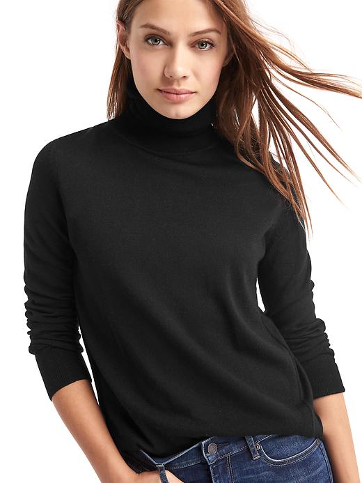 Image number 5 showing, Merino wool turtleneck sweater