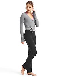 View large product image 4 of 6. GapFit Breathe barre wrap top