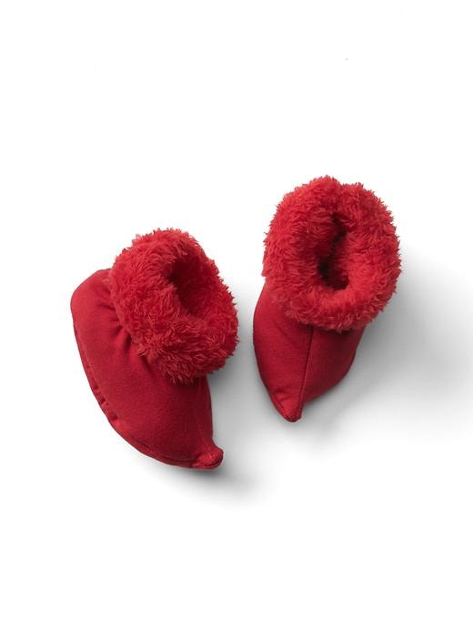 View large product image 1 of 1. Cozy elf booties