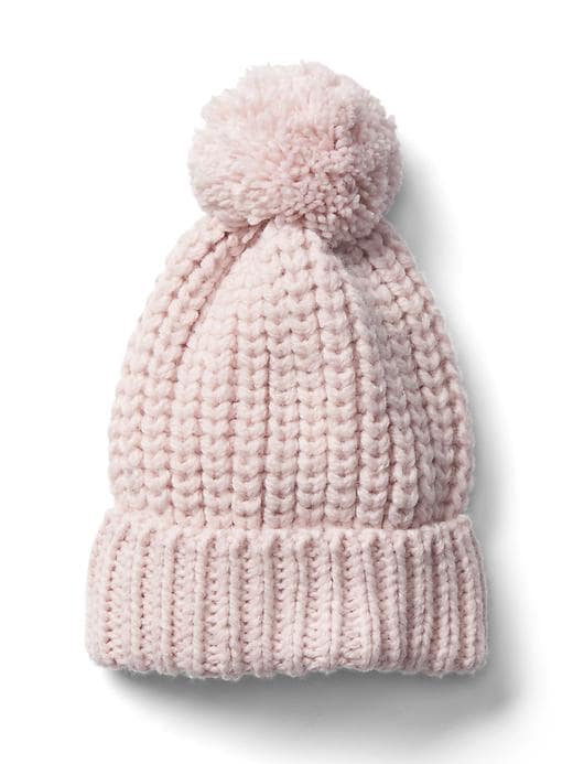 View large product image 1 of 1. Ribbed knit beanie