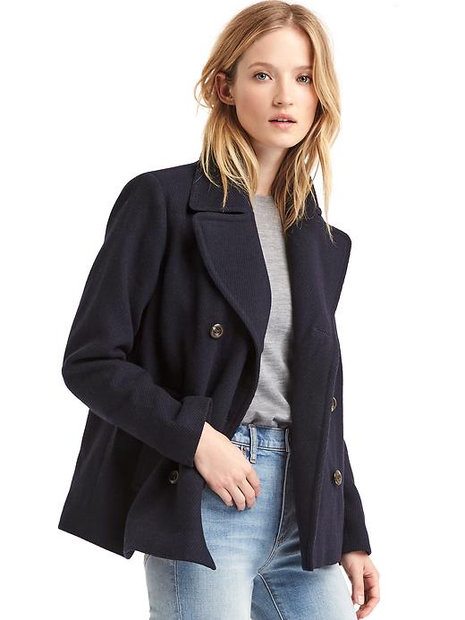 Image number 8 showing, Classic peacoat