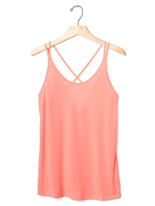 Image number 6 showing, GapFit Breathe air strappy tank