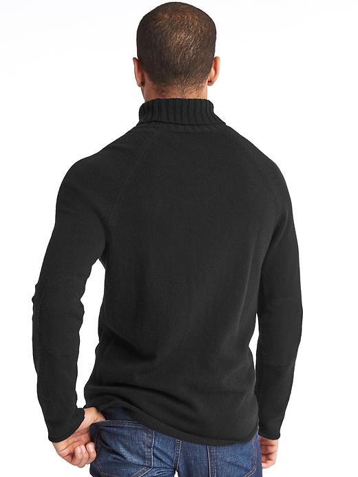 Image number 2 showing, Merino wool blend turtleneck sweater