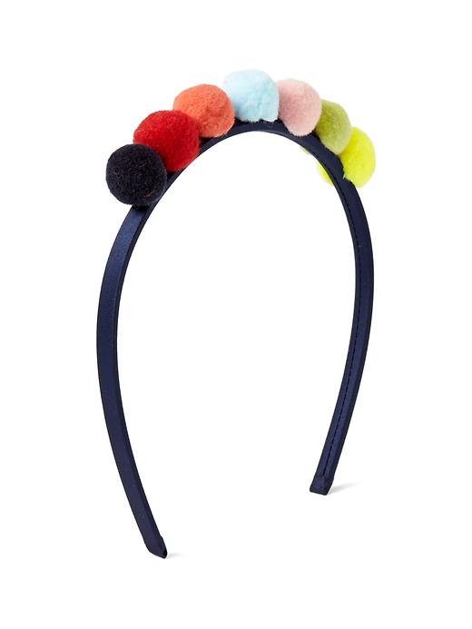 View large product image 1 of 1. Pom-pom headband