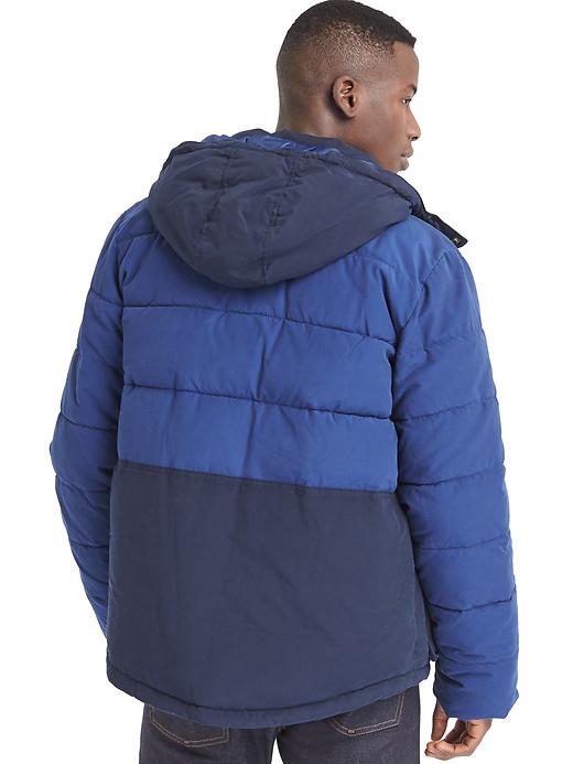 Image number 2 showing, ColdControl Max heavyweight hooded puffer coat