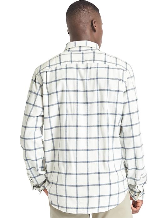 Image number 3 showing, Gap x GQ Steven Alan flannel shirt