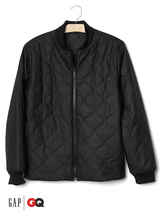 Image number 1 showing, Gap x GQ Saturdays New York City quilted bomber jacket