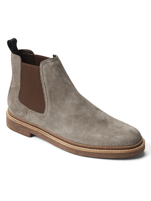View large product image 1 of 1. Gap + Clarks Chelsea boots