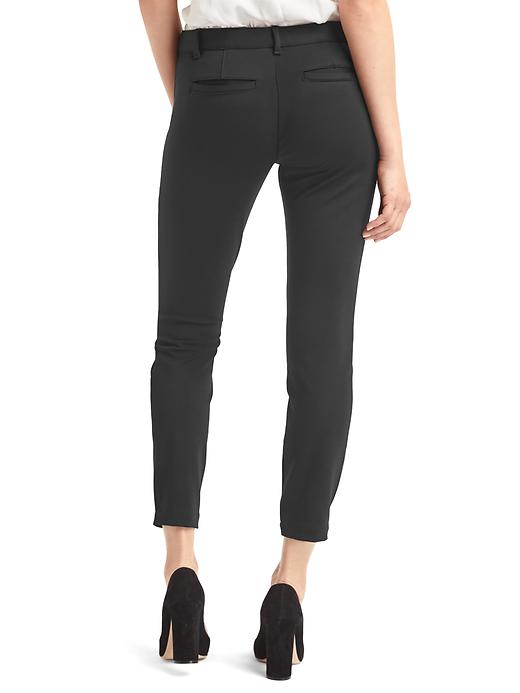 Image number 2 showing, Double-knit skinny ankle pants