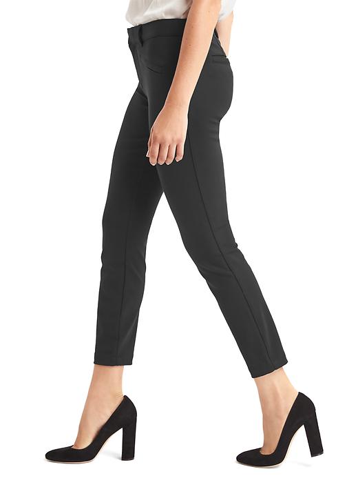 Image number 5 showing, Double-knit skinny ankle pants