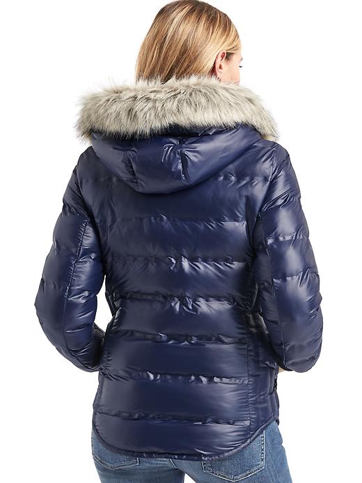 Image number 2 showing, ColdControl Lite metallic ski puffer jacket