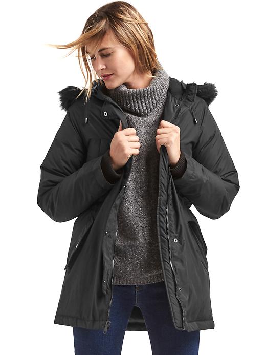 Image number 1 showing, Hooded down parka