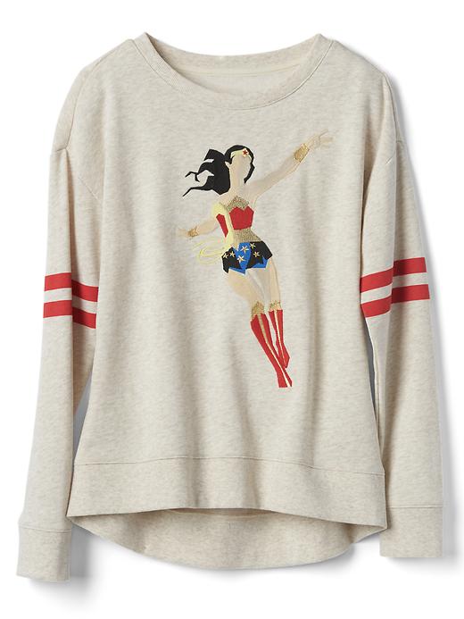 Gap Girls Junk Food Wonder Woman Pullover Size L - B2621