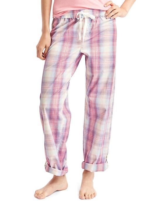 View large product image 1 of 1. Plaid sleep pants