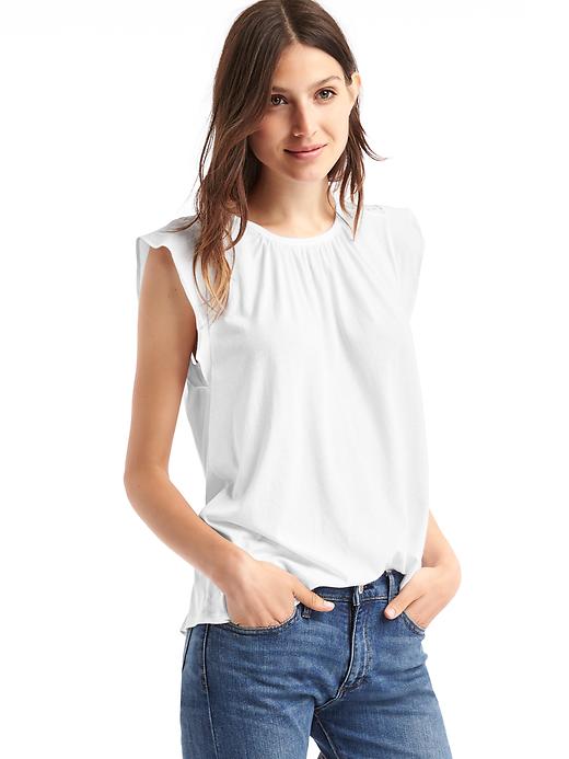 Image number 8 showing, Soft cap sleeve top