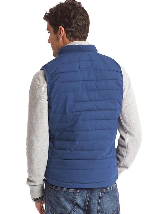 Image number 2 showing, ColdControl Lite canvas puffer vest