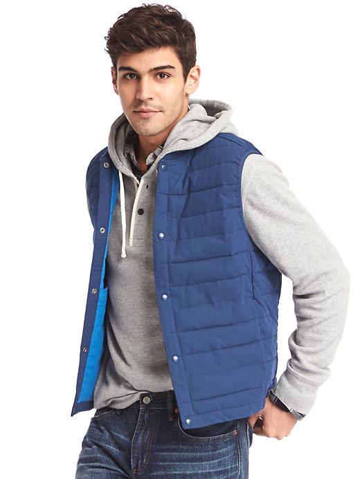 Image number 1 showing, ColdControl Lite canvas puffer vest