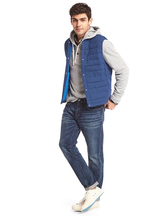 Image number 3 showing, ColdControl Lite canvas puffer vest