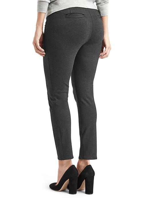 Image number 2 showing, Maternity demi panel skinny ankle pants