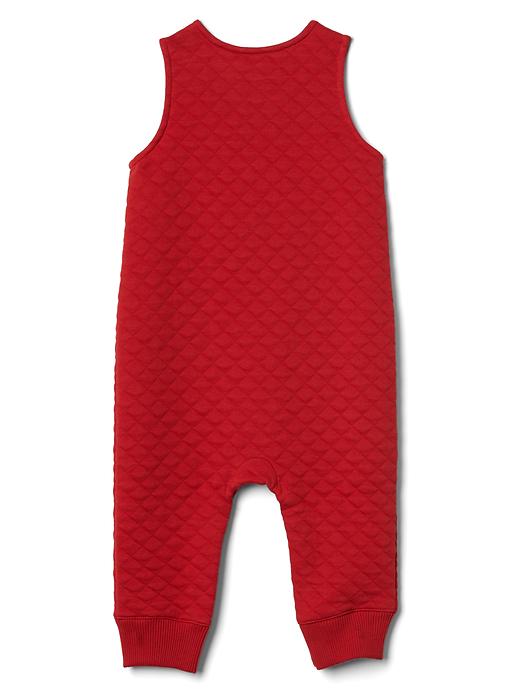 Image number 2 showing, Quilted sleeveless kanga one-piece