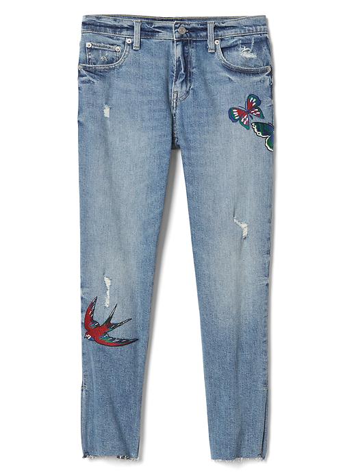 Image number 6 showing, AUTHENTIC 1969 embroidered best girlfriend jeans