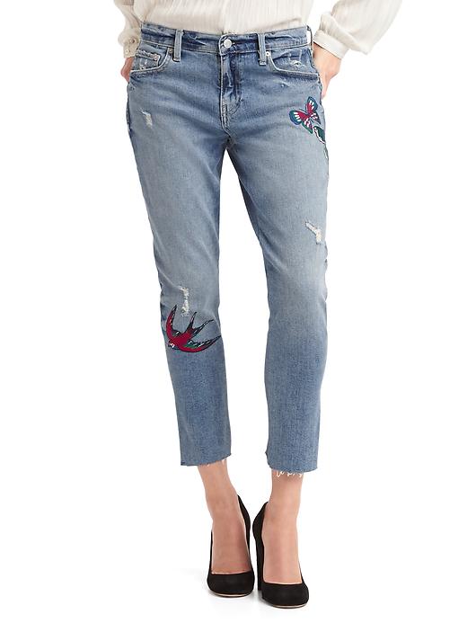 Image number 1 showing, AUTHENTIC 1969 embroidered best girlfriend jeans