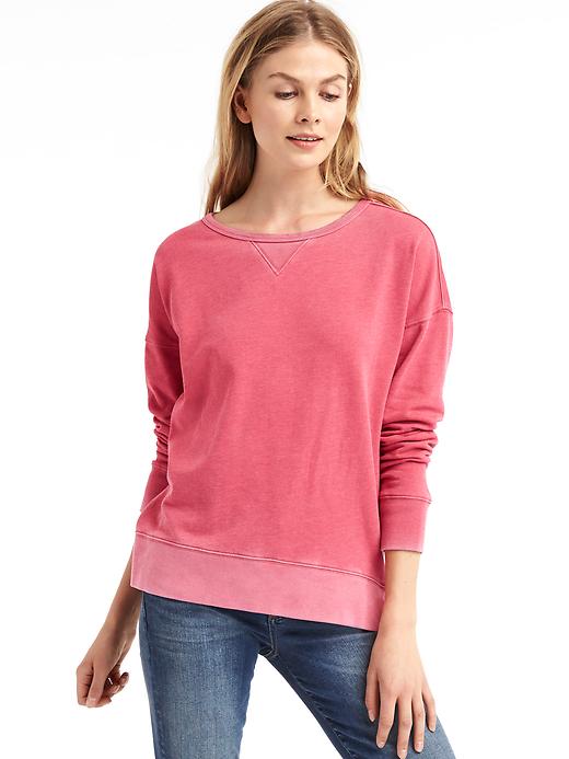 Image number 7 showing, Slouchy pullover sweatshirt