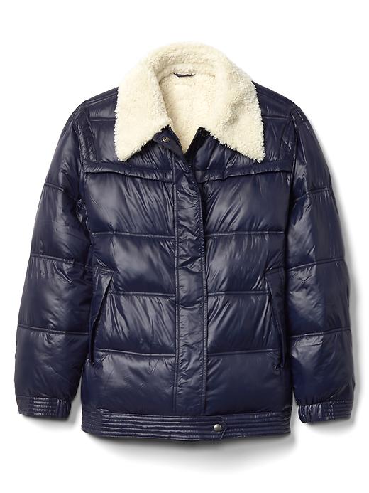 Image number 6 showing, ColdControl Max sherpa-lined puffer jacket