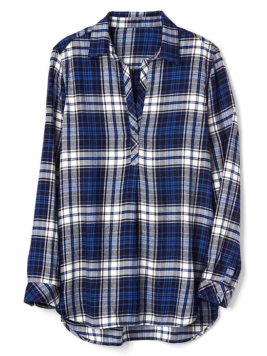 Image number 6 showing, Soft plaid tunic