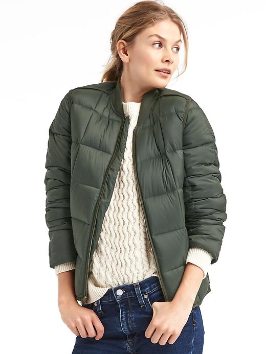 Image number 1 showing, ColdControl Max puffer bomber jacket