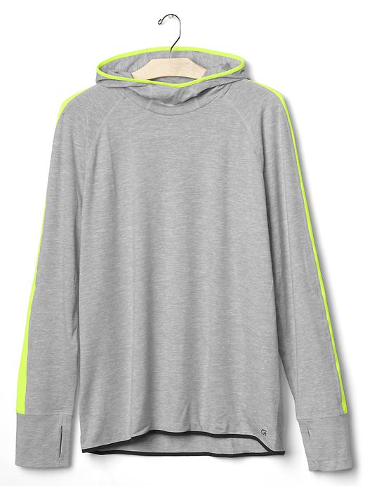 Image number 5 showing, Brushed tech jersey running hoodie
