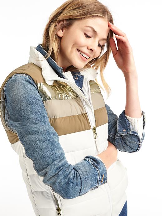 Image number 5 showing, ColdControl Max colorblock puffer vest